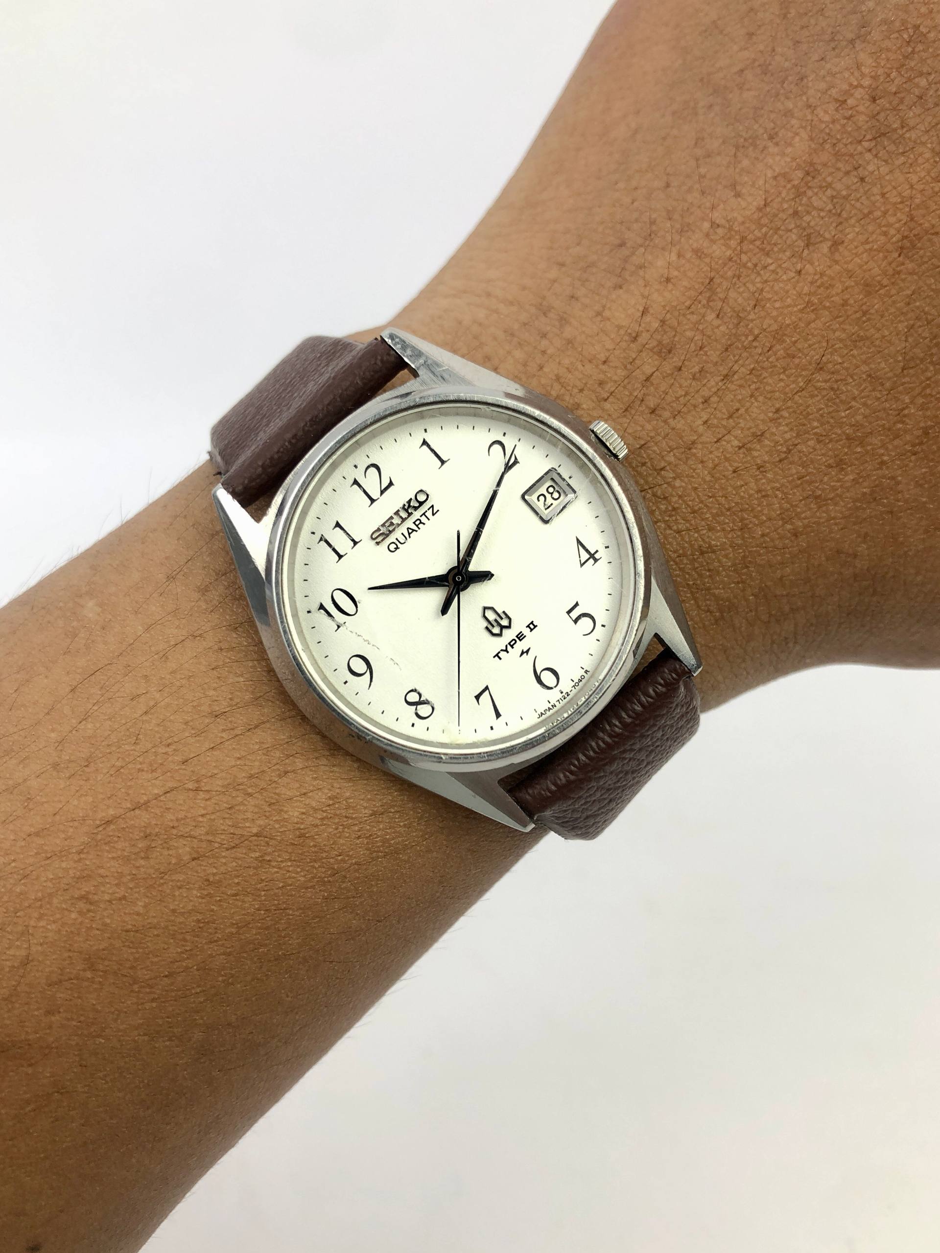 SEIKO TYPE II DATE NUMERIK DIAL
