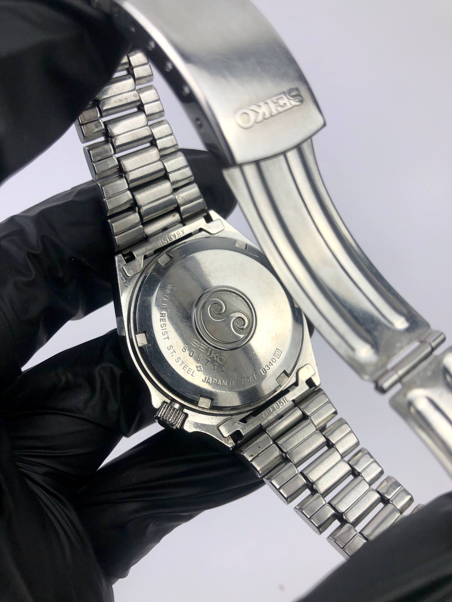 SEIKO SILVERWAVE QUARTZ VINTAGE ALL ORIGINAL - Gambar 9