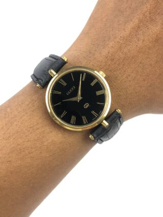 CLASSIC GUCCI MAN SIZE BLACK DIAL