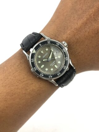 RARE SEIKO SCUBA DIVER GREY DIAL QUARTZ