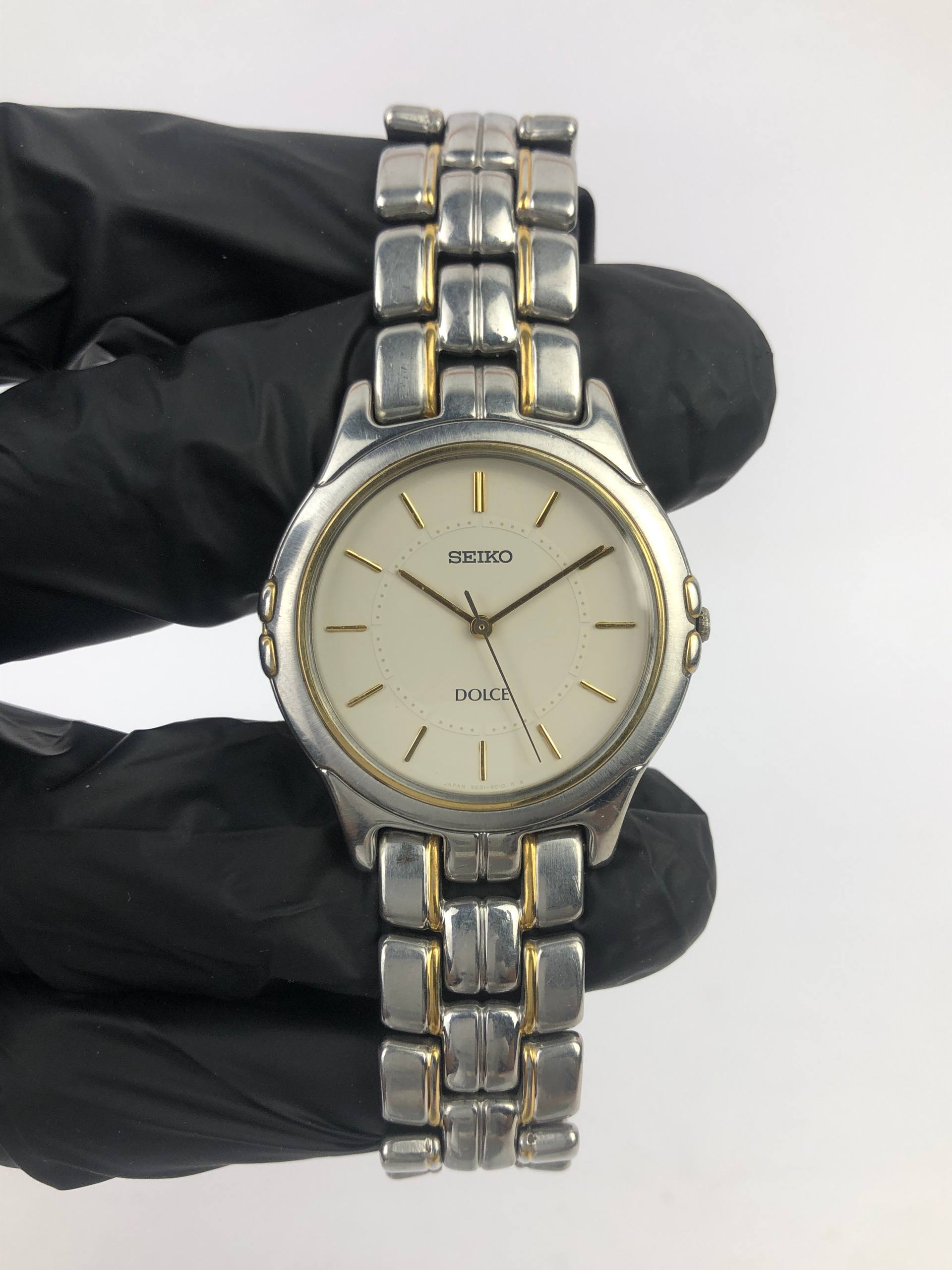 DRESSWATCH SEIKO DOLCE QUARTZ UNISEX ALL ORIGINAL - Gambar 2