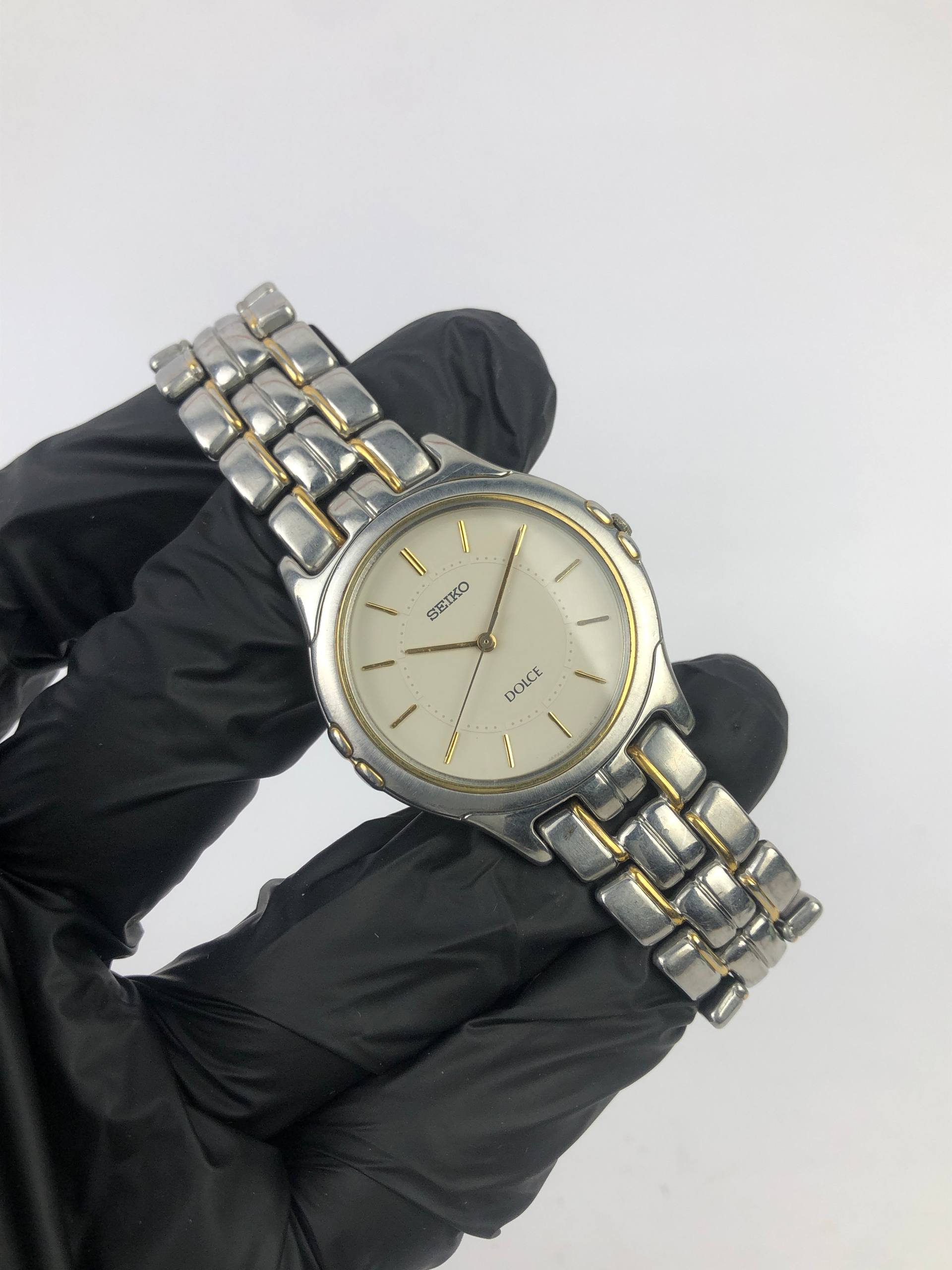 DRESSWATCH SEIKO DOLCE QUARTZ UNISEX ALL ORIGINAL - Gambar 4