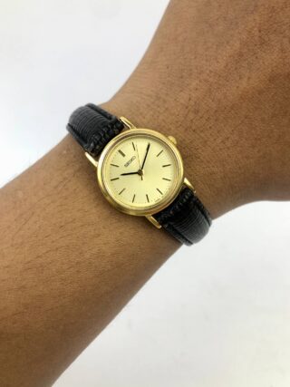 SEIKO QUARTZ LADIES ANALOG ROUND CASE