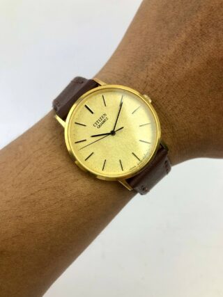 DRESSWATCH PRIA CITIZEN ANALOG TEXTURED DIAL