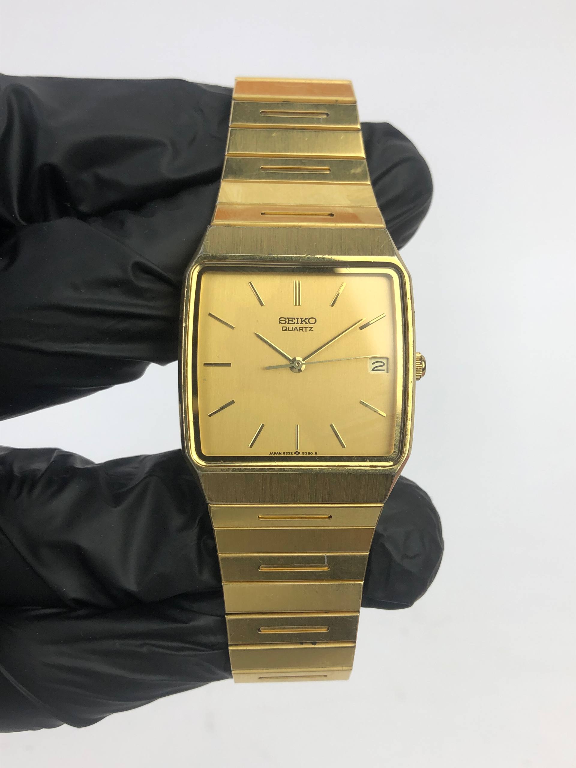 SEIKO QUARTZ SQUARE BRACELET ALL ORIGINAL - Gambar 2