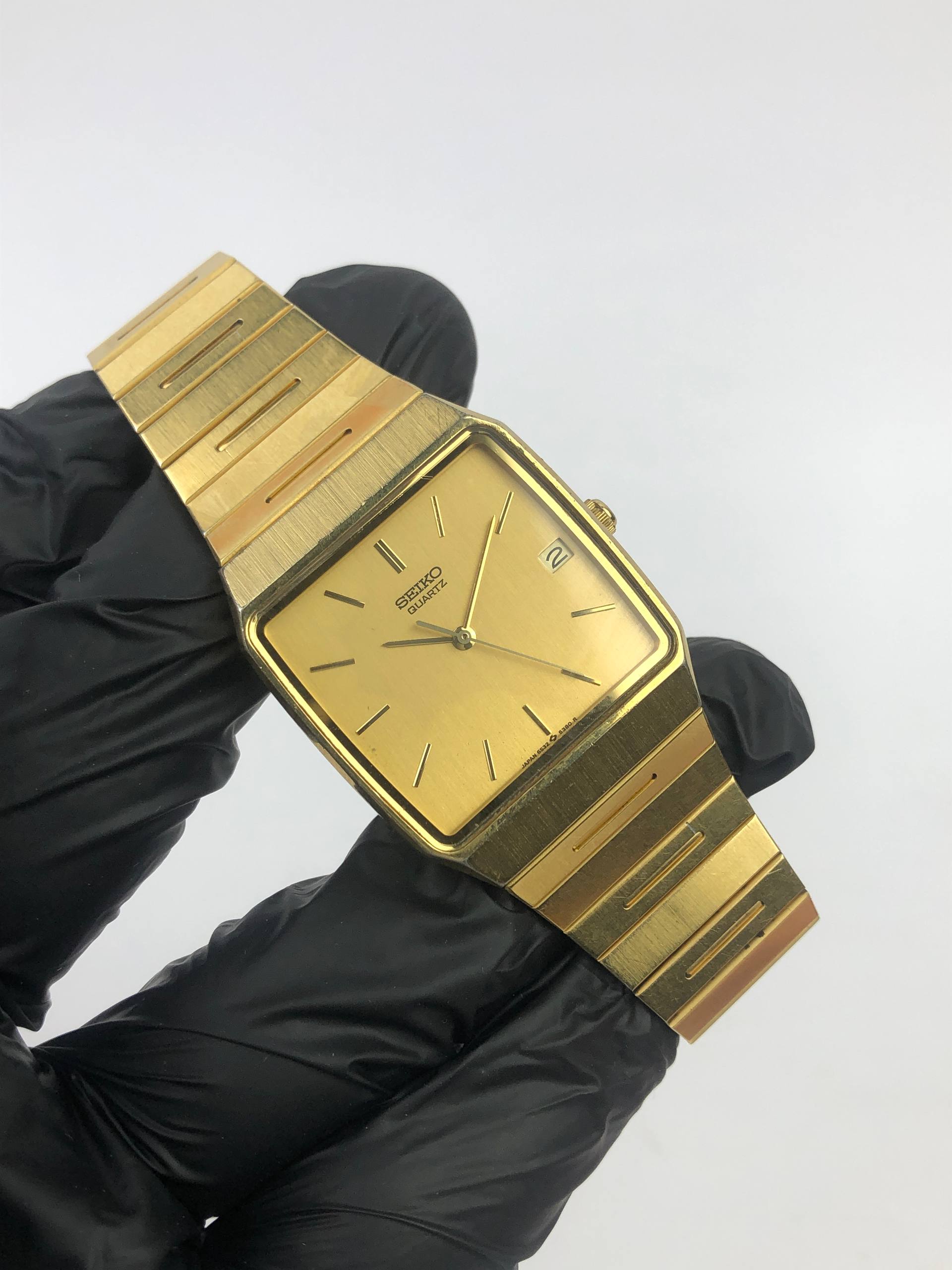 SEIKO QUARTZ SQUARE BRACELET ALL ORIGINAL - Gambar 4