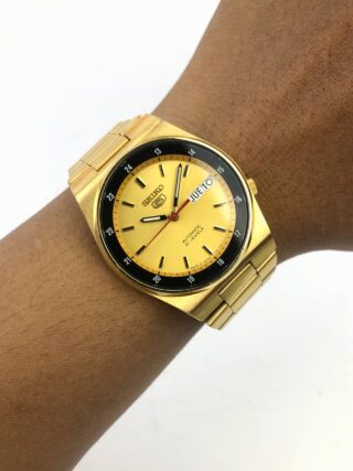 SEIKO 5 7s26 RAILWAY TIME TRANSPARANT CASE