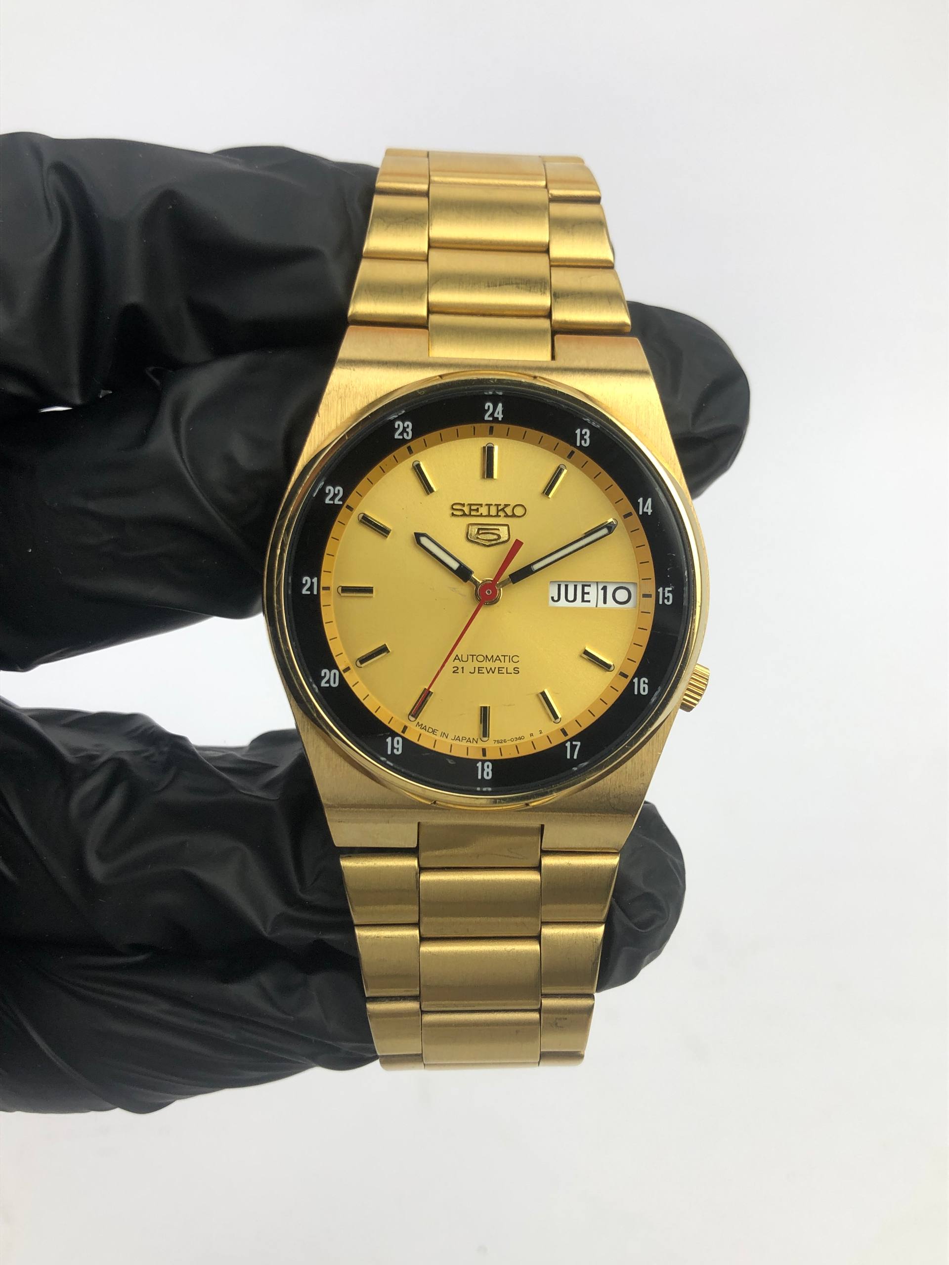 SEIKO 5 7s26 RAILWAY TIME TRANSPARANT CASE - Gambar 2