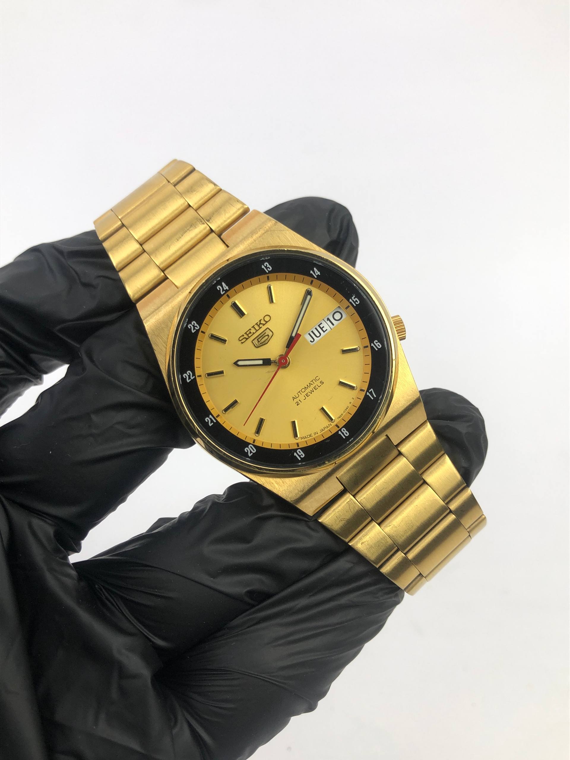 SEIKO 5 7s26 RAILWAY TIME TRANSPARANT CASE - Gambar 4