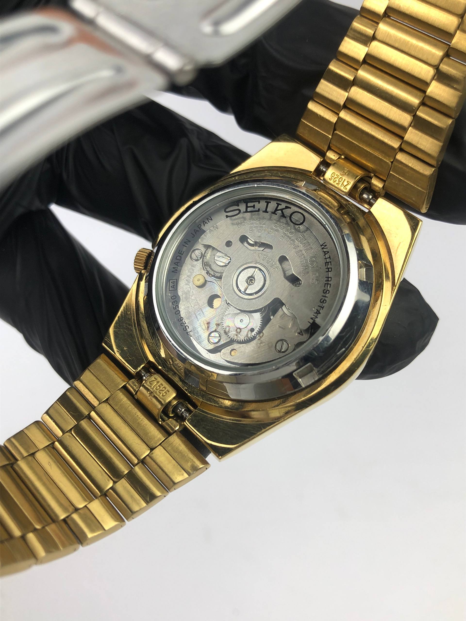 SEIKO 5 7s26 RAILWAY TIME TRANSPARANT CASE - Gambar 8
