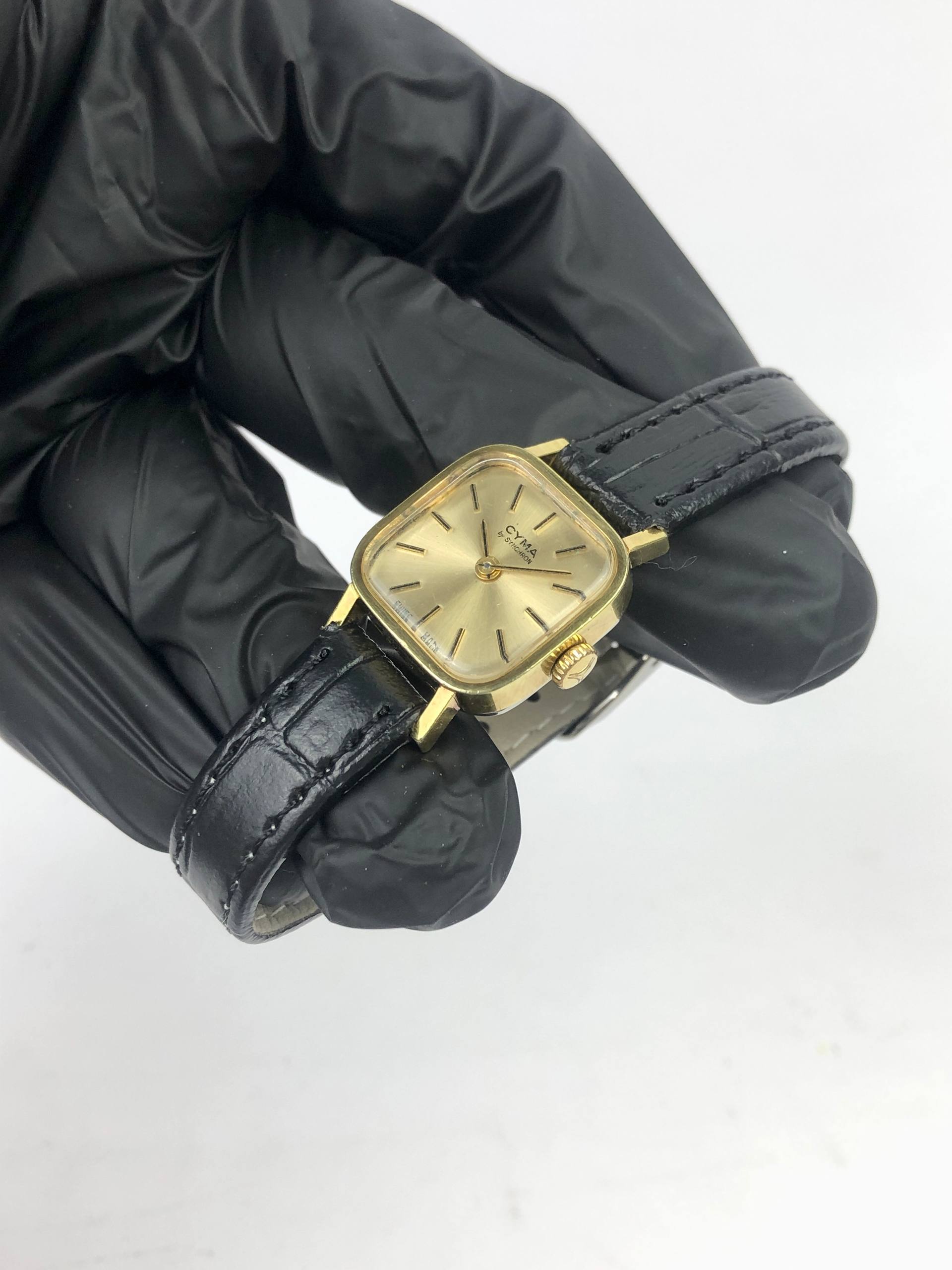 SWISSMADE CYMA LADIES VINTAGE - Gambar 4