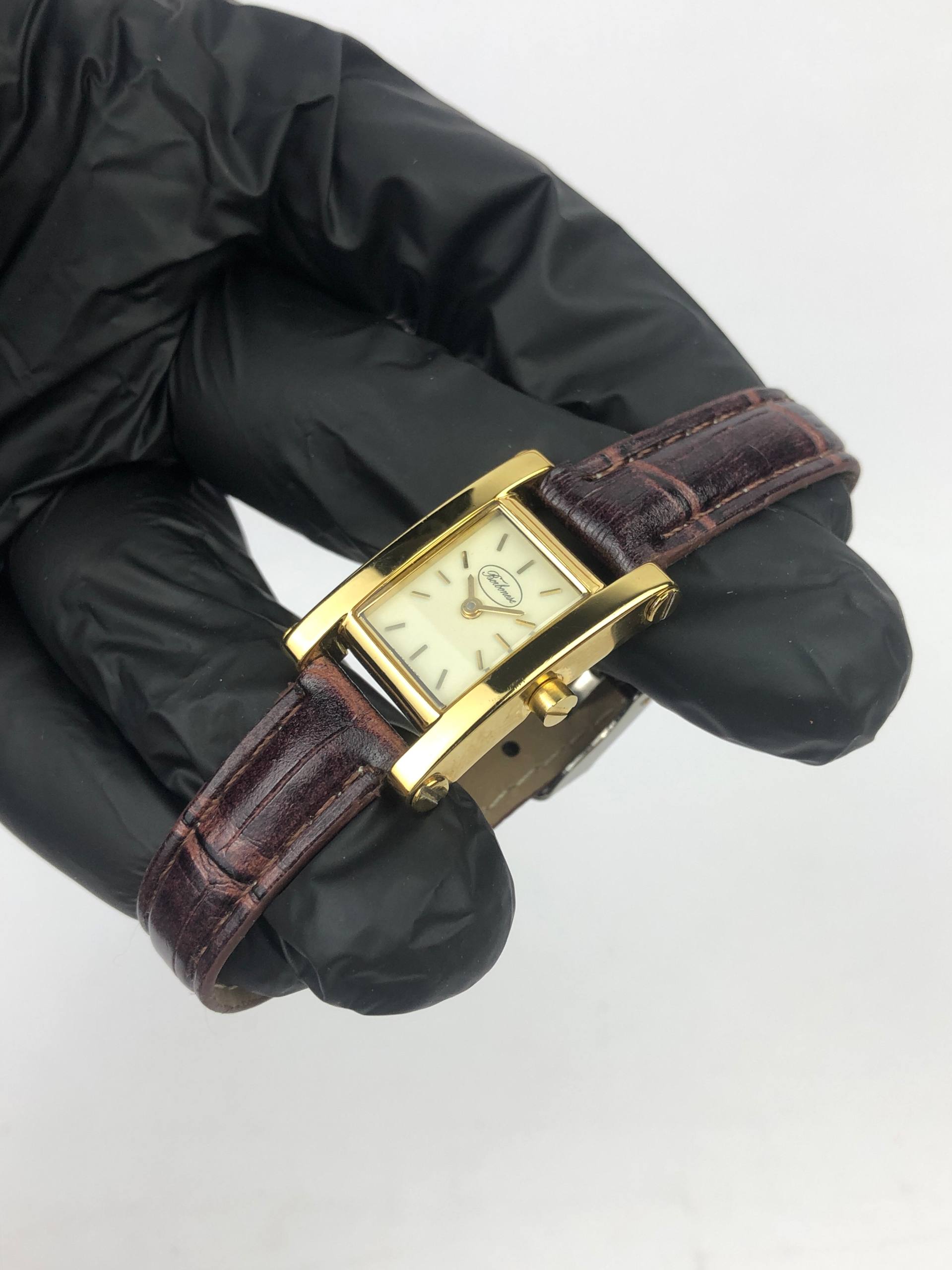 SWISSMADE BORBONESE LADIES TANK QUARTZ MOVEMENT - Gambar 3