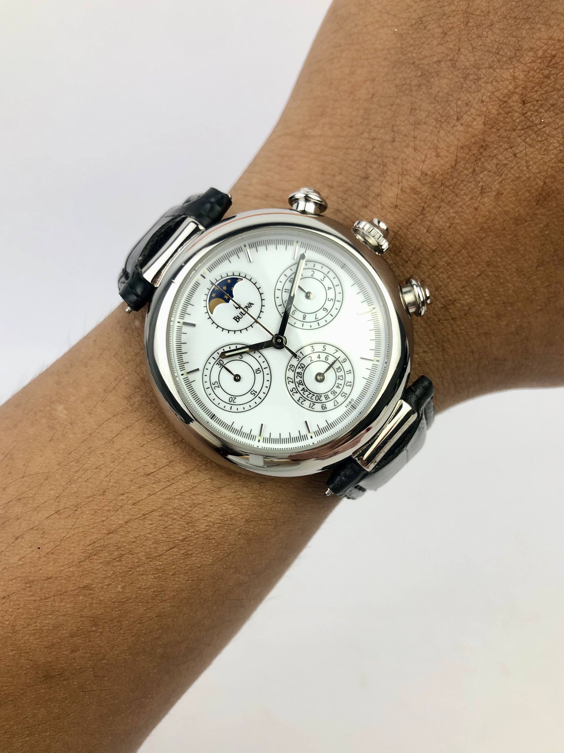 SWISSMADE BULOVA MOONPHASE CHRONOGRAPH ORIGINAL