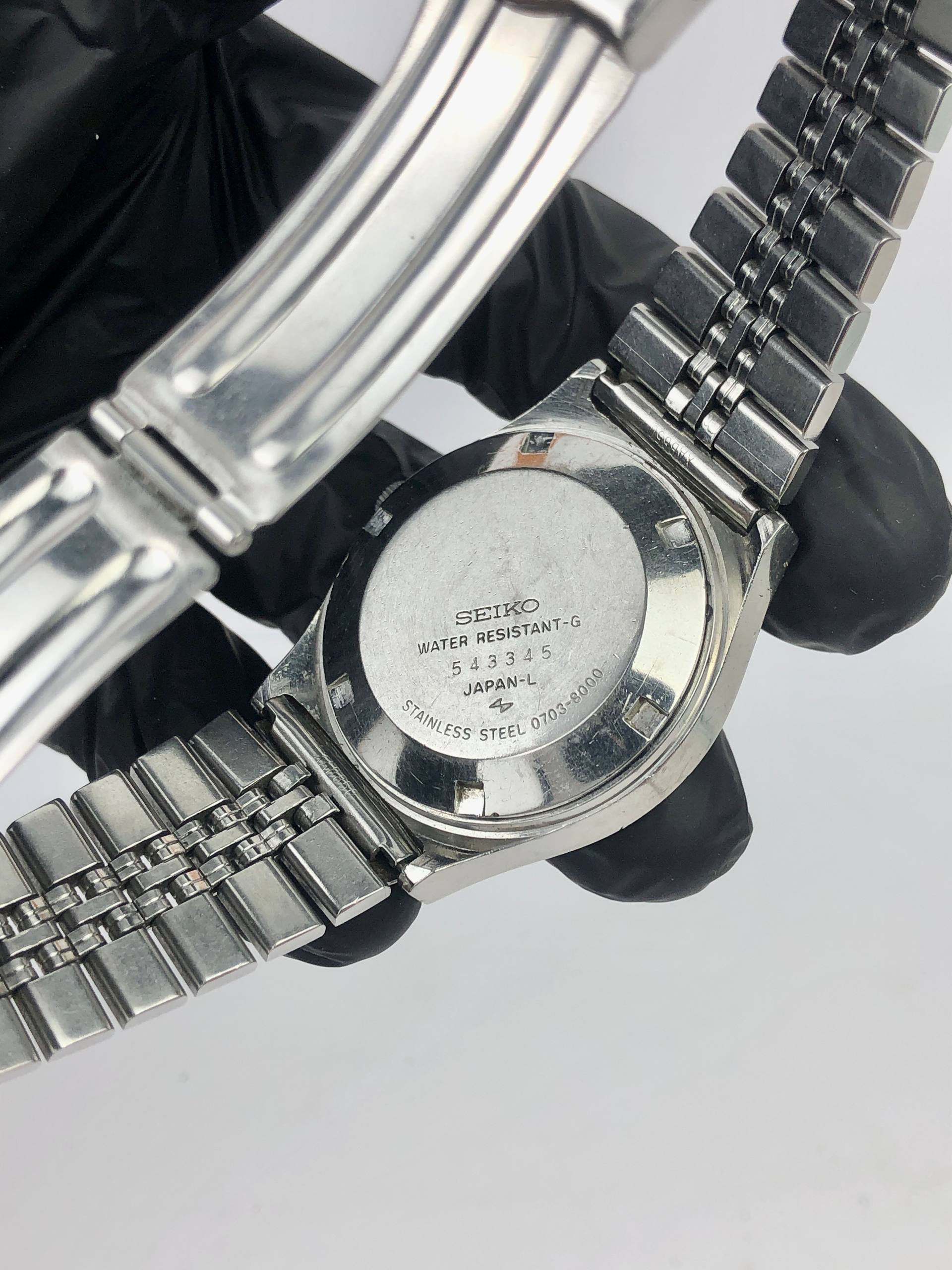 EKSLUSIF SEIKO ELNIX DAYDATE GREEN DIAL - Gambar 8