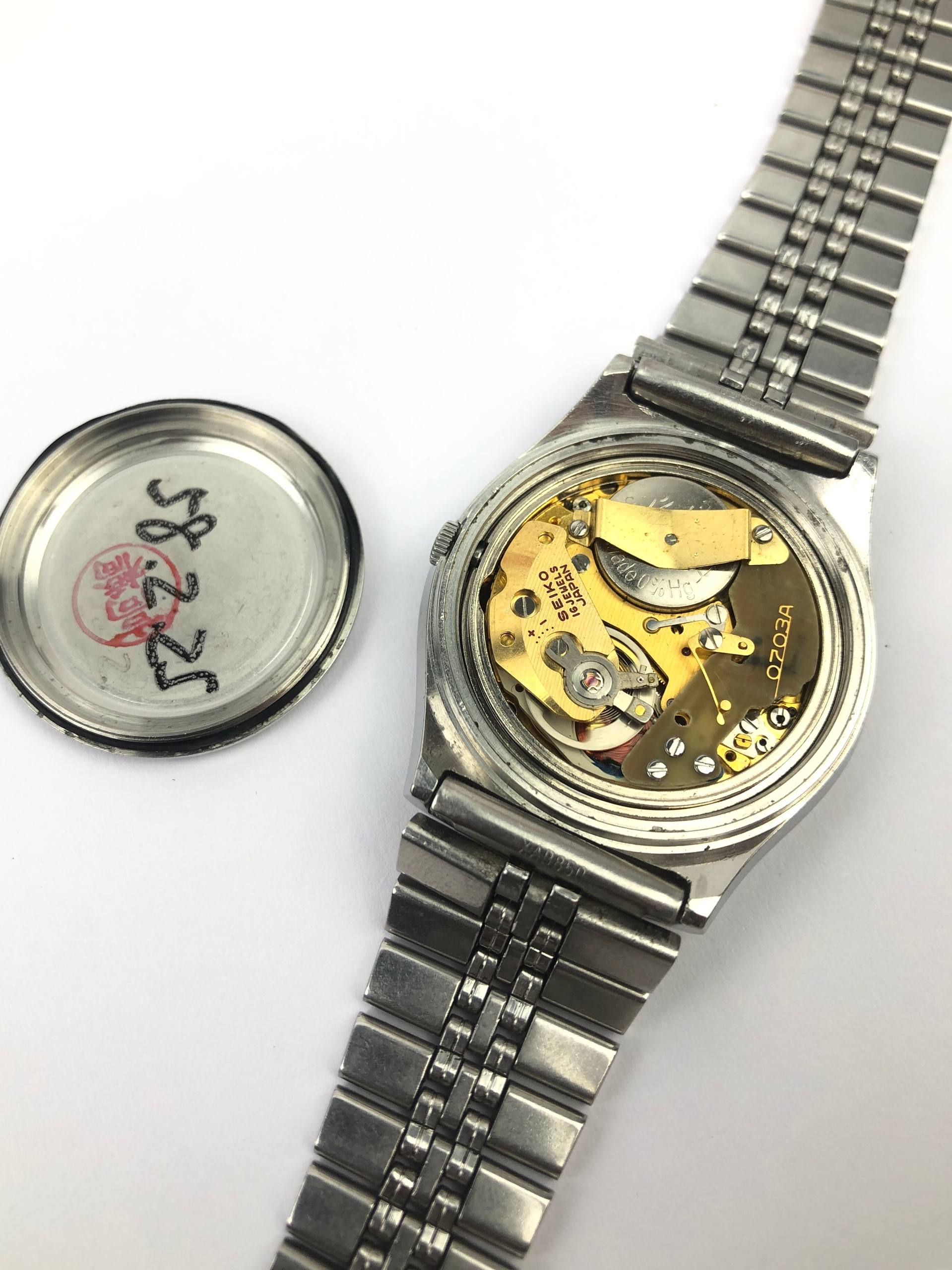 EKSLUSIF SEIKO ELNIX DAYDATE GREEN DIAL - Gambar 9
