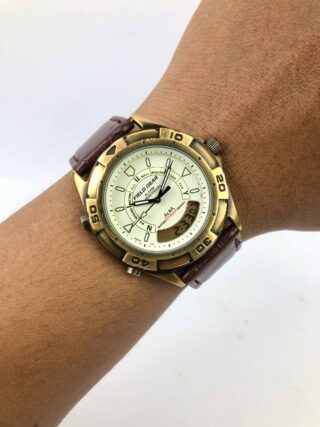ALBA FIELD GEAR ALARM CHRONOGRAPH SMILE FACE ANADIGI
