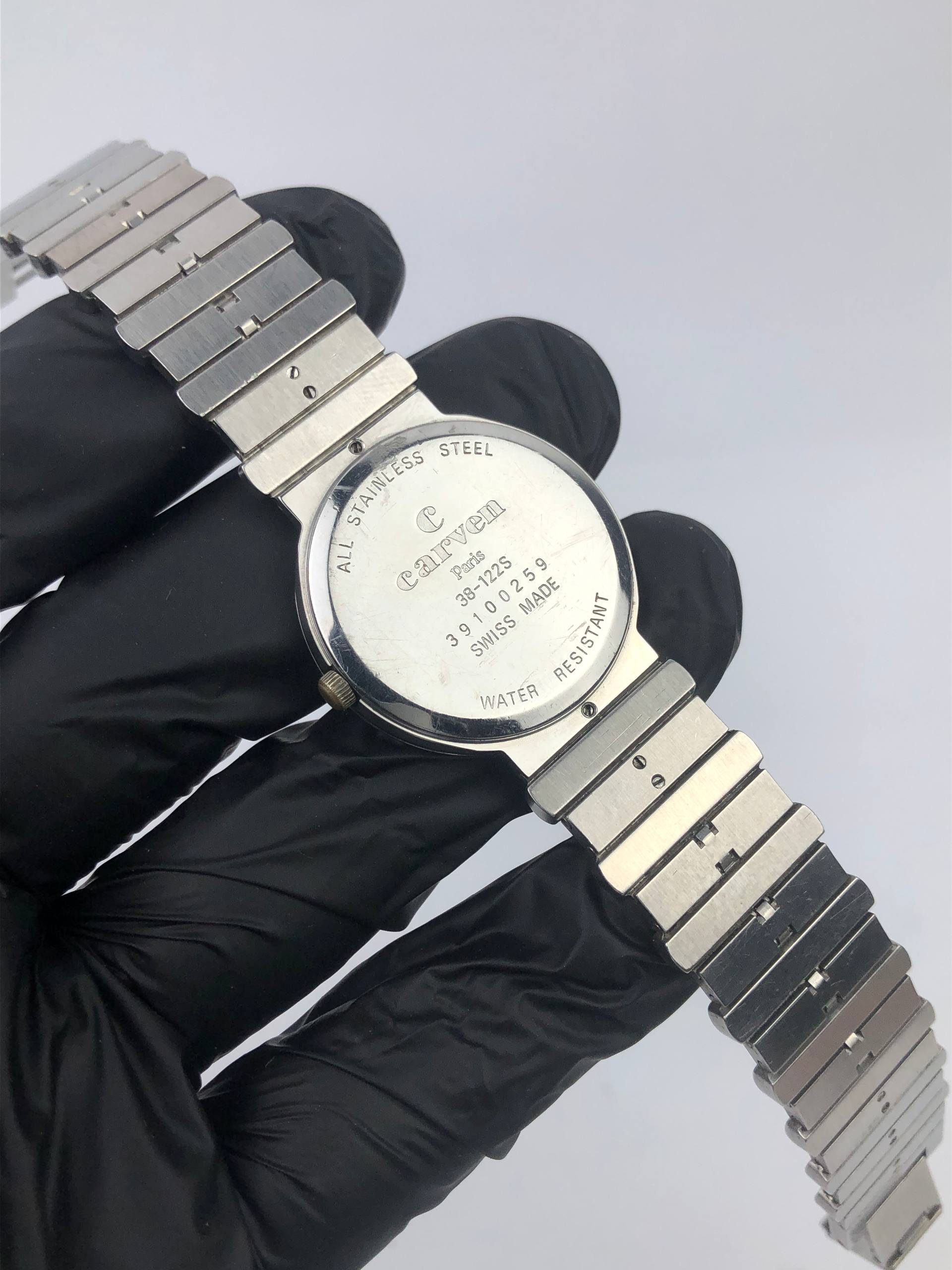 SWISSMADE CARVEN LADIES BEAUTIFUL INDEX DIAL ALL ORIGINAL - Gambar 8