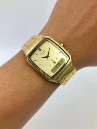 CITIZEN CRYSTON QUARTZ ANADIGI ALL ORIGINAL