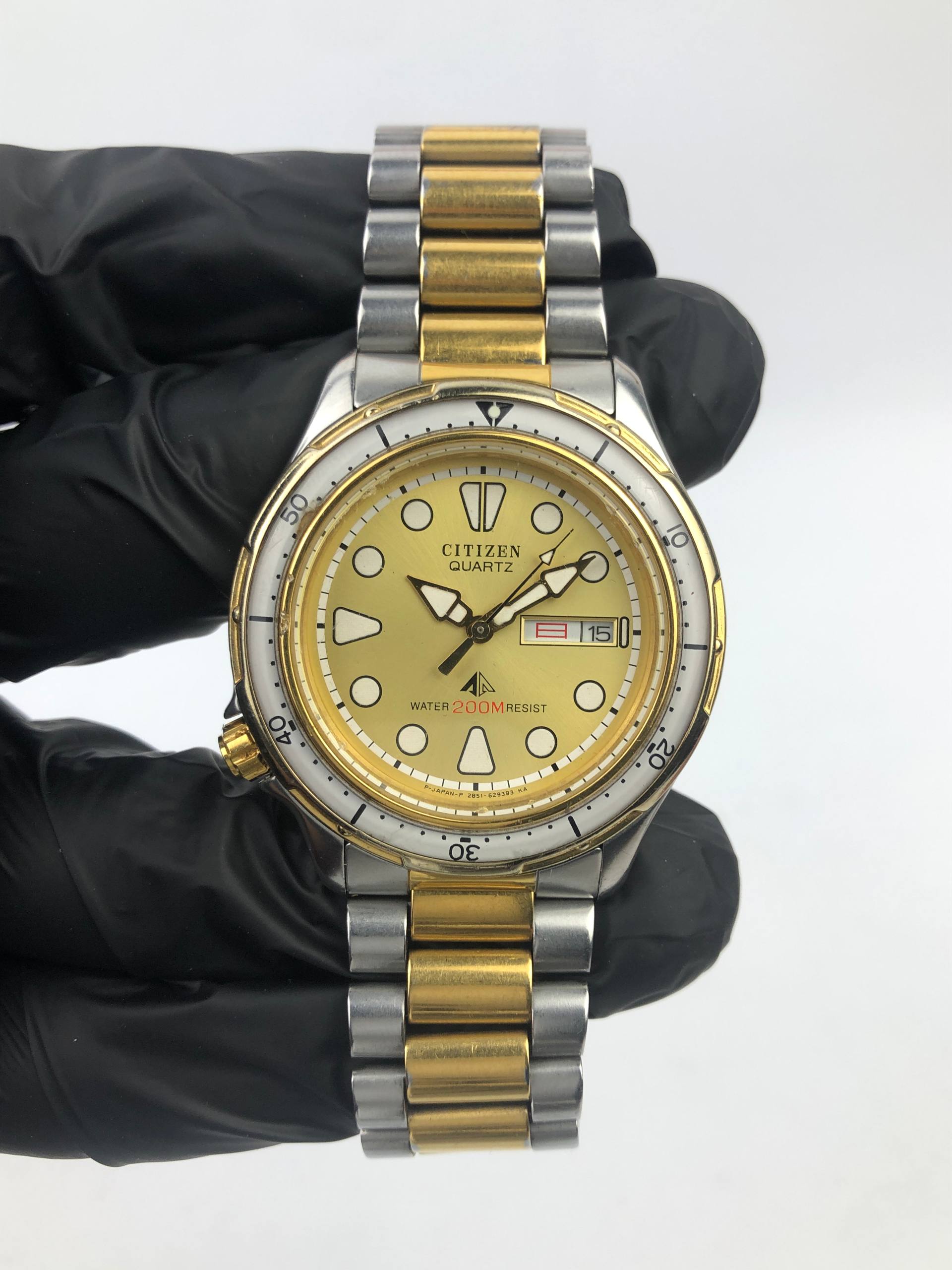 CITIZEN PROMASTER LEFTY CROWN DIVER ALL ORIGINAL - Gambar 2