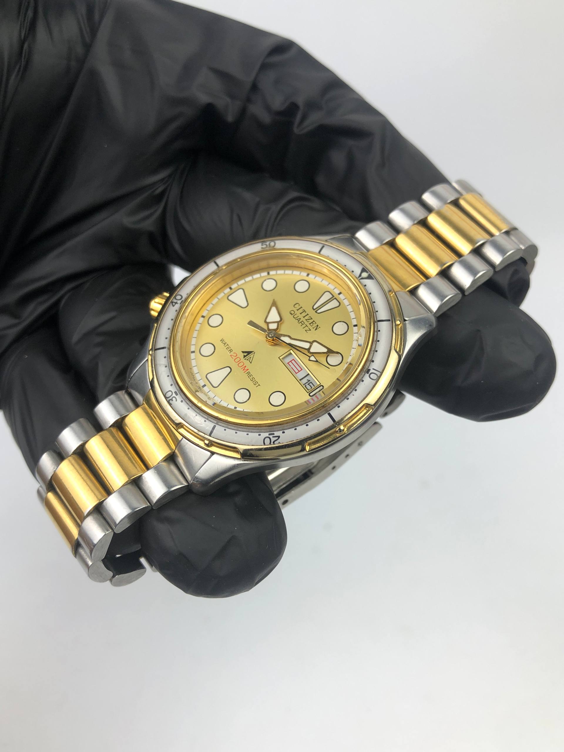 CITIZEN PROMASTER LEFTY CROWN DIVER ALL ORIGINAL - Gambar 3
