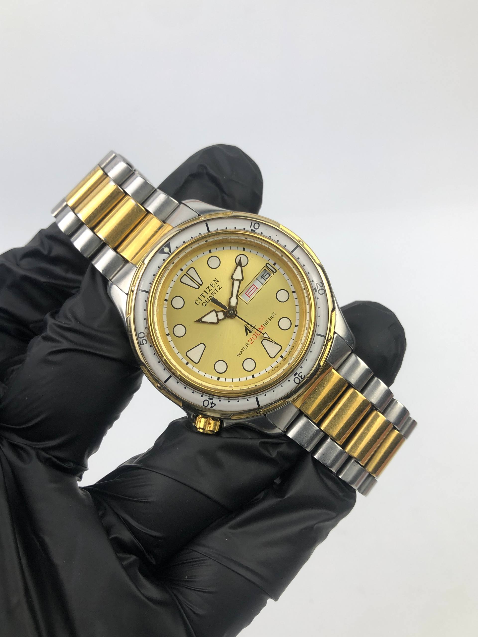 CITIZEN PROMASTER LEFTY CROWN DIVER ALL ORIGINAL - Gambar 4
