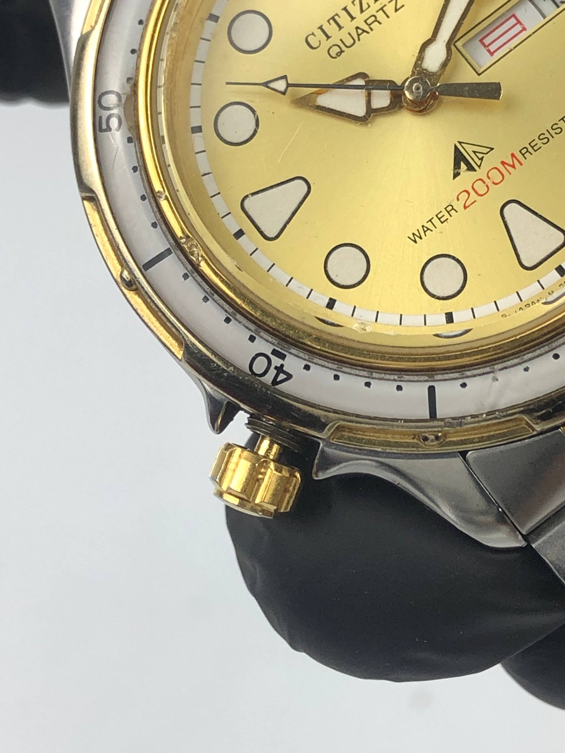 CITIZEN PROMASTER LEFTY CROWN DIVER ALL ORIGINAL - Gambar 5