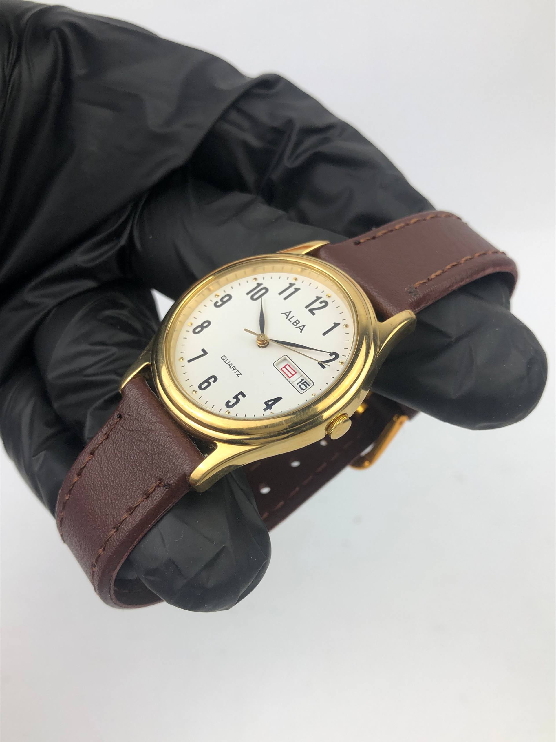 ALBA ANALOG KLASIK NUMERIK DAYDATE - Gambar 3