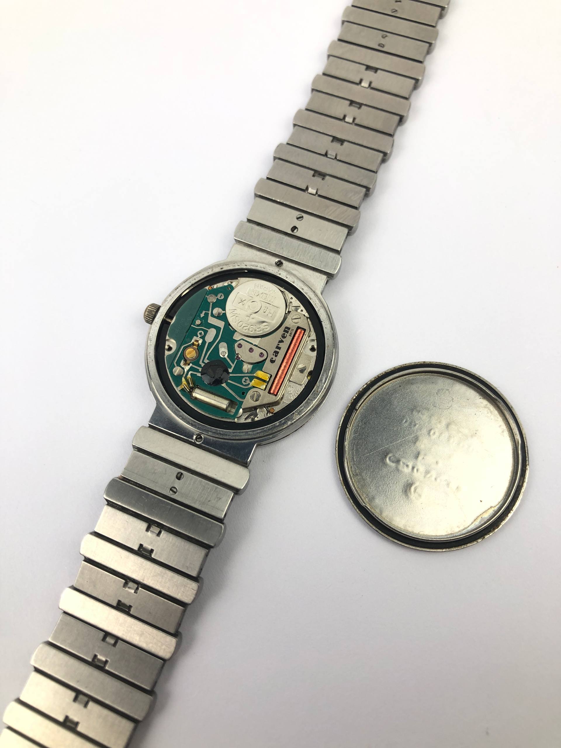 SWISSMADE CARVEN LADIES BEAUTIFUL INDEX DIAL ALL ORIGINAL - Gambar 9