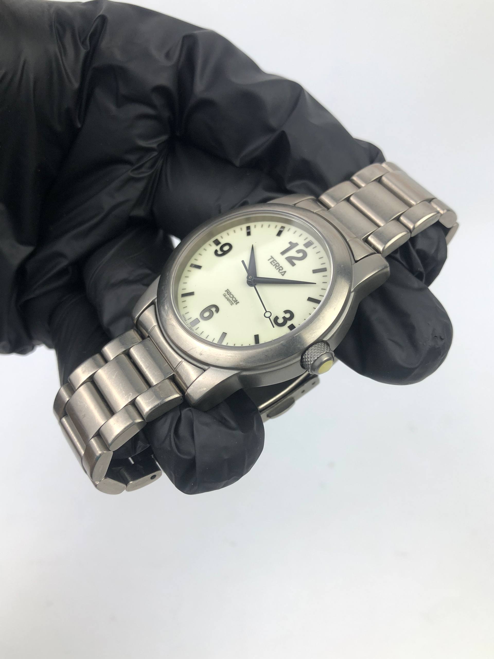 RICOH TERRA FULL LUME DIAL ALL TITANIUM - Gambar 3