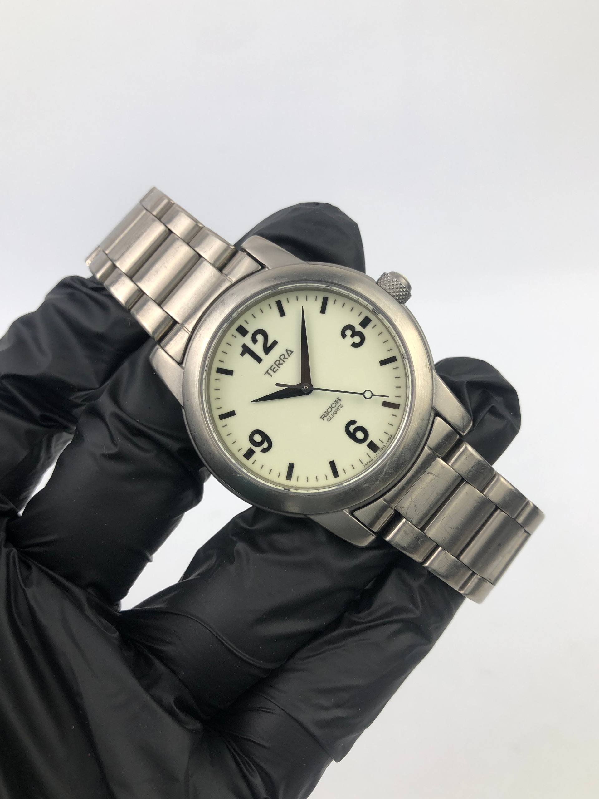 RICOH TERRA FULL LUME DIAL ALL TITANIUM - Gambar 4