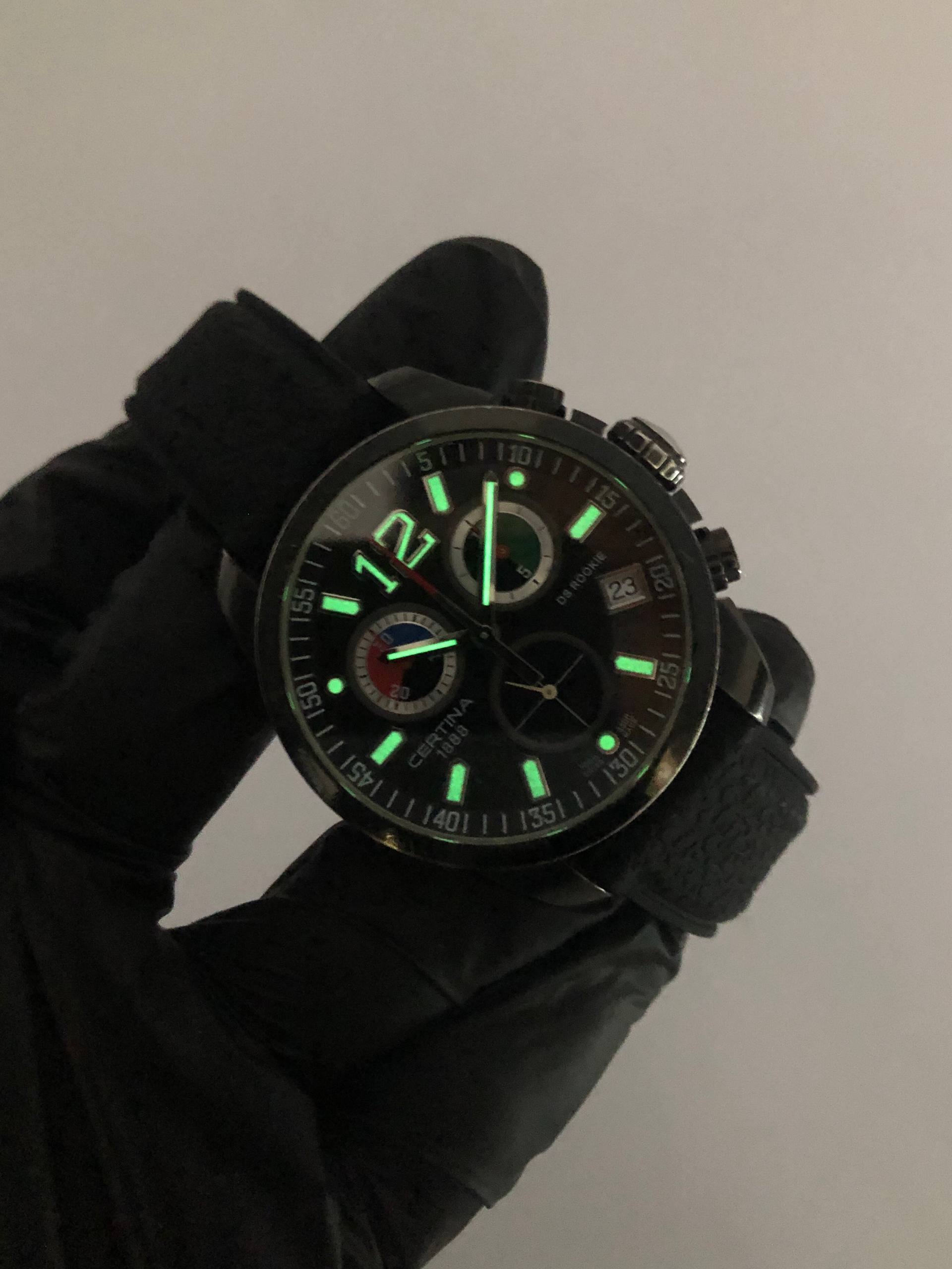 SWISSMADE CERTINA DA ROOKIE CHRONOGRAPH ORIGINAL - Gambar 5