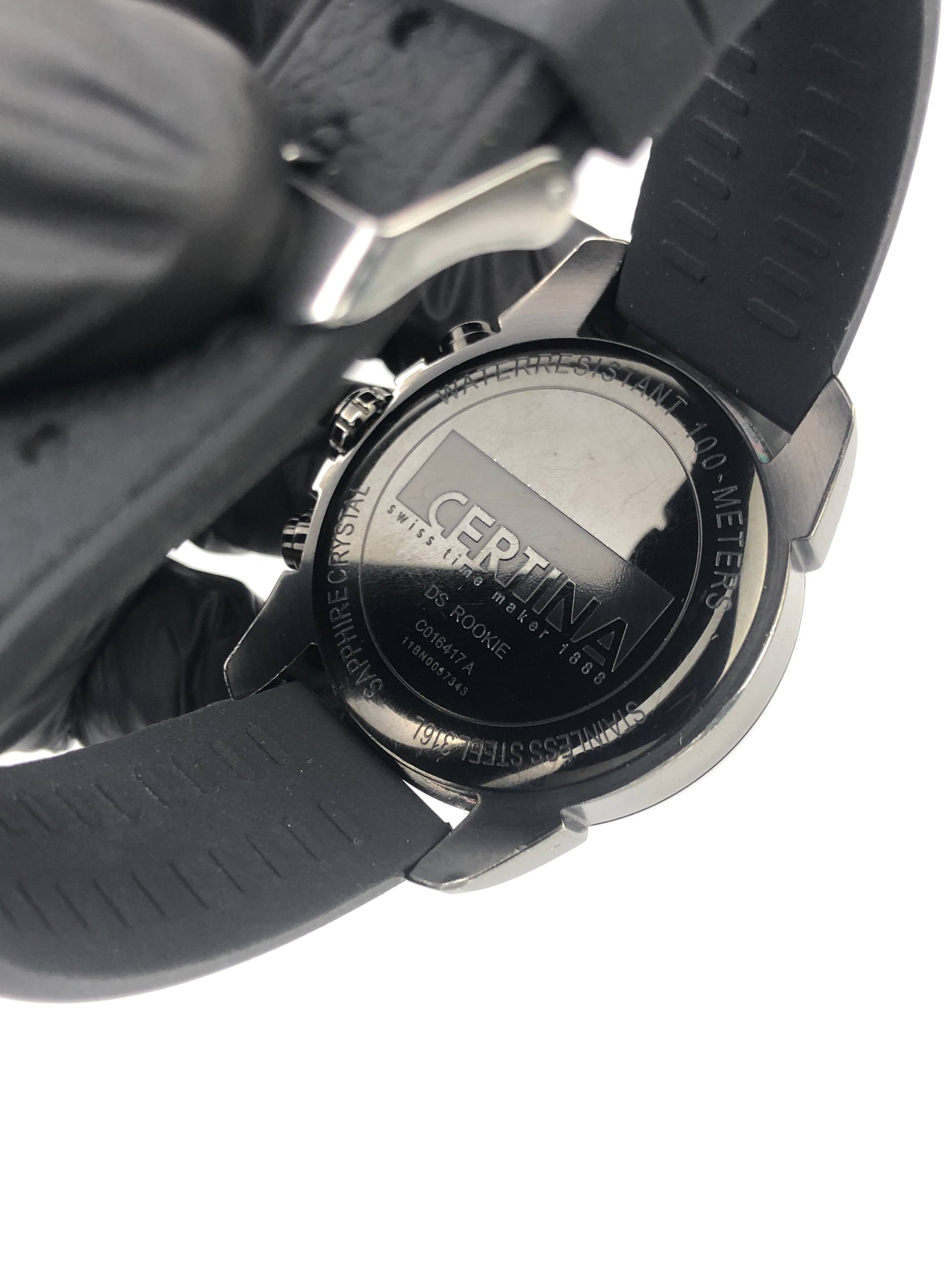 SWISSMADE CERTINA DA ROOKIE CHRONOGRAPH ORIGINAL - Gambar 8