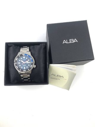 ALBA TUNA AUTOMATIC BLUE DIAL ALL ORIGINAL FULLSET