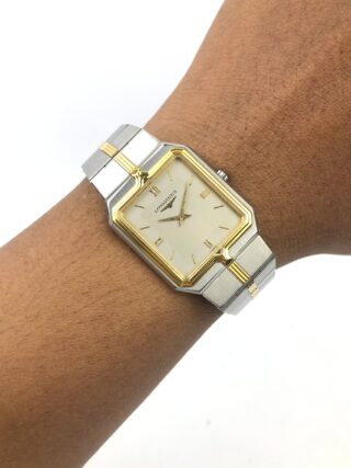 LONGINES FLAGSHIP TANK TWOTONE INTEGRATED BRACELET