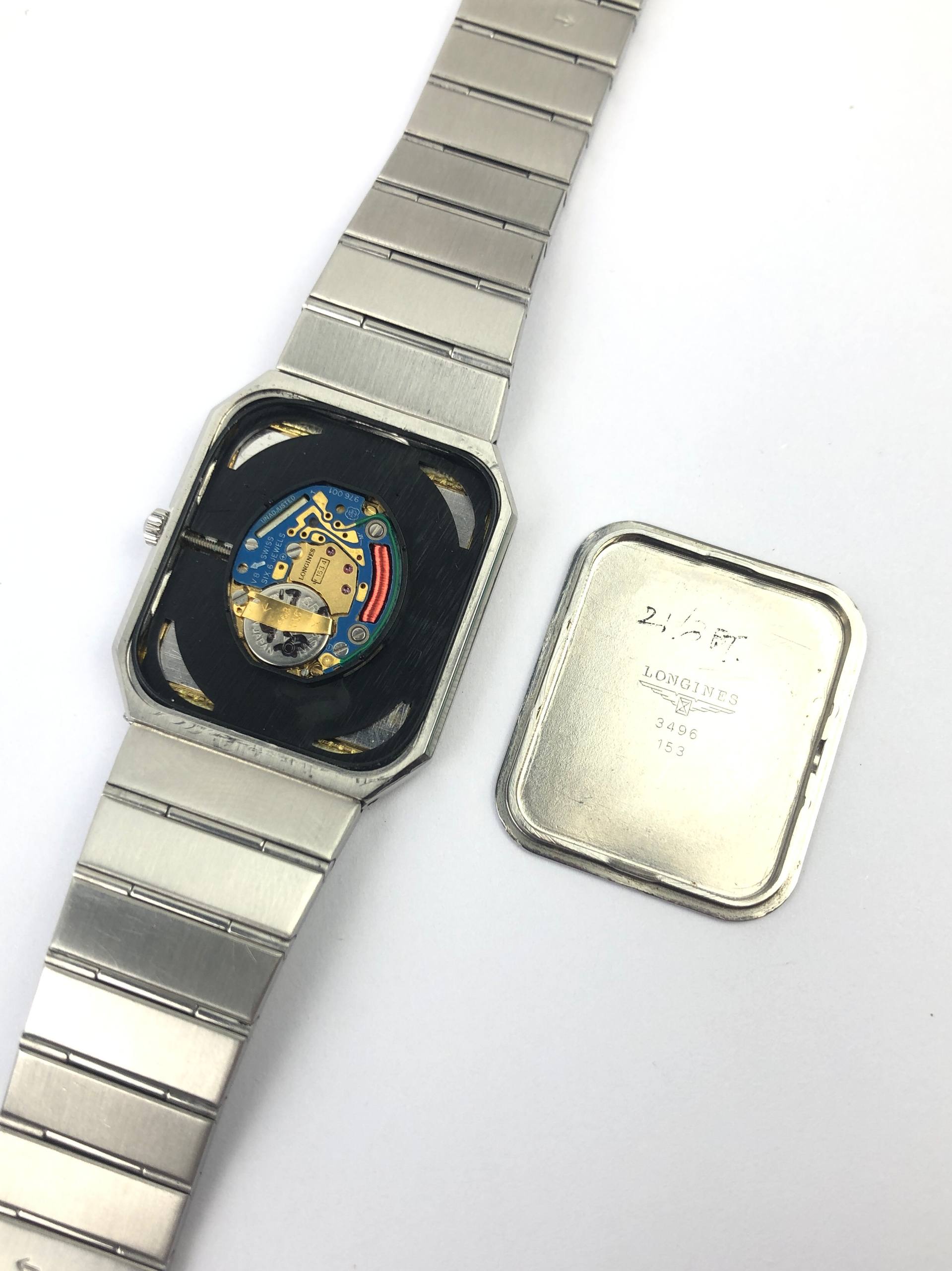LONGINES FLAGSHIP TANK TWOTONE INTEGRATED BRACELET - Gambar 9