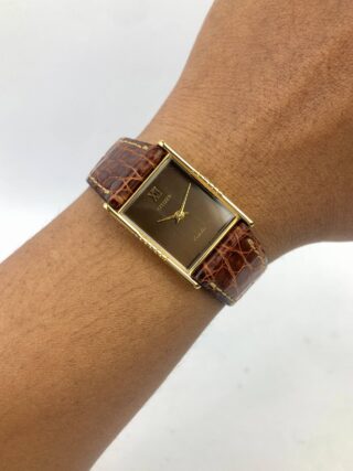 CITIZEN CASTALIA TANK BROWN DIAL