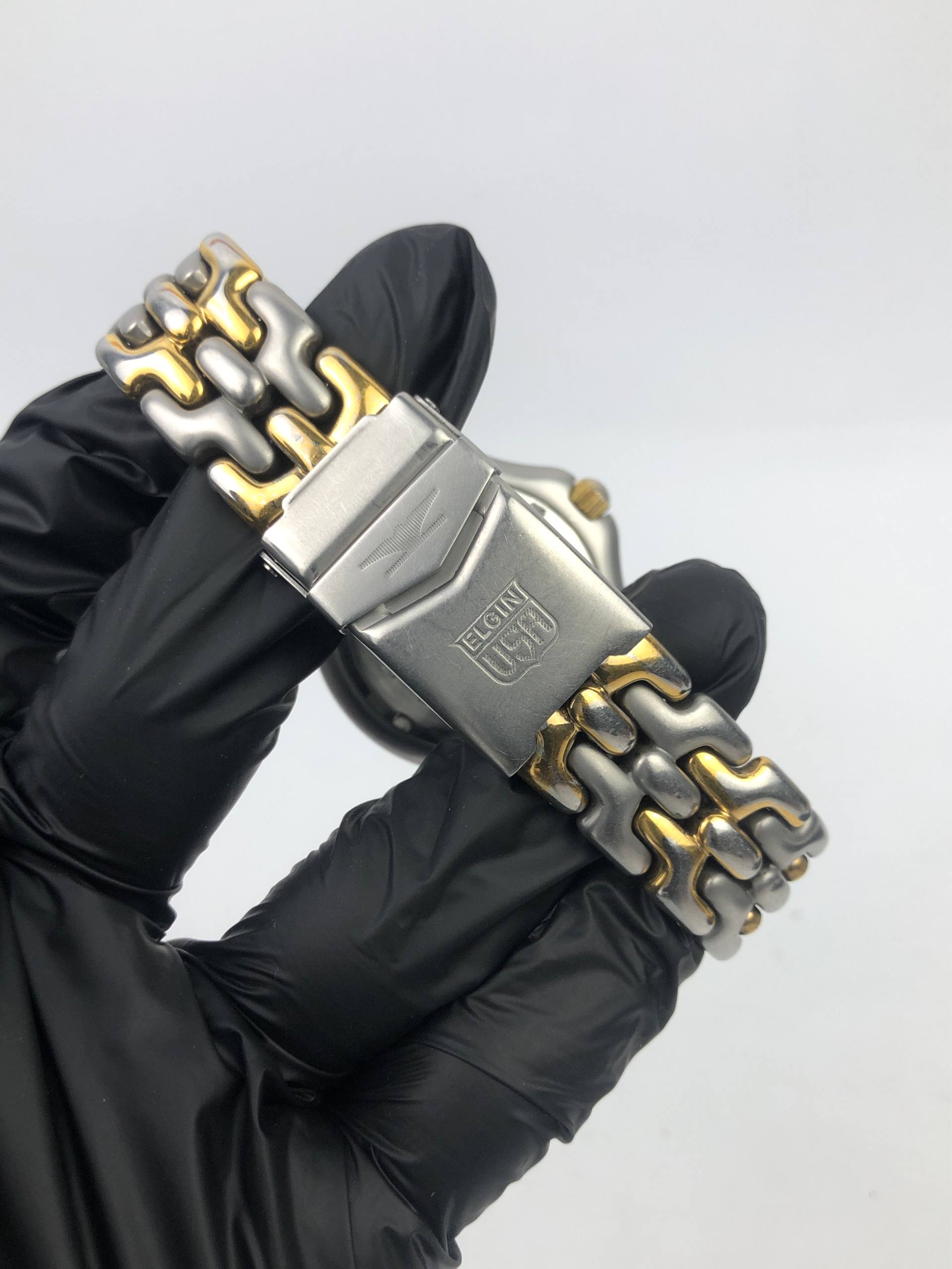 ELGIN USA DAYDATE FISHBONE BRACELET - Gambar 7