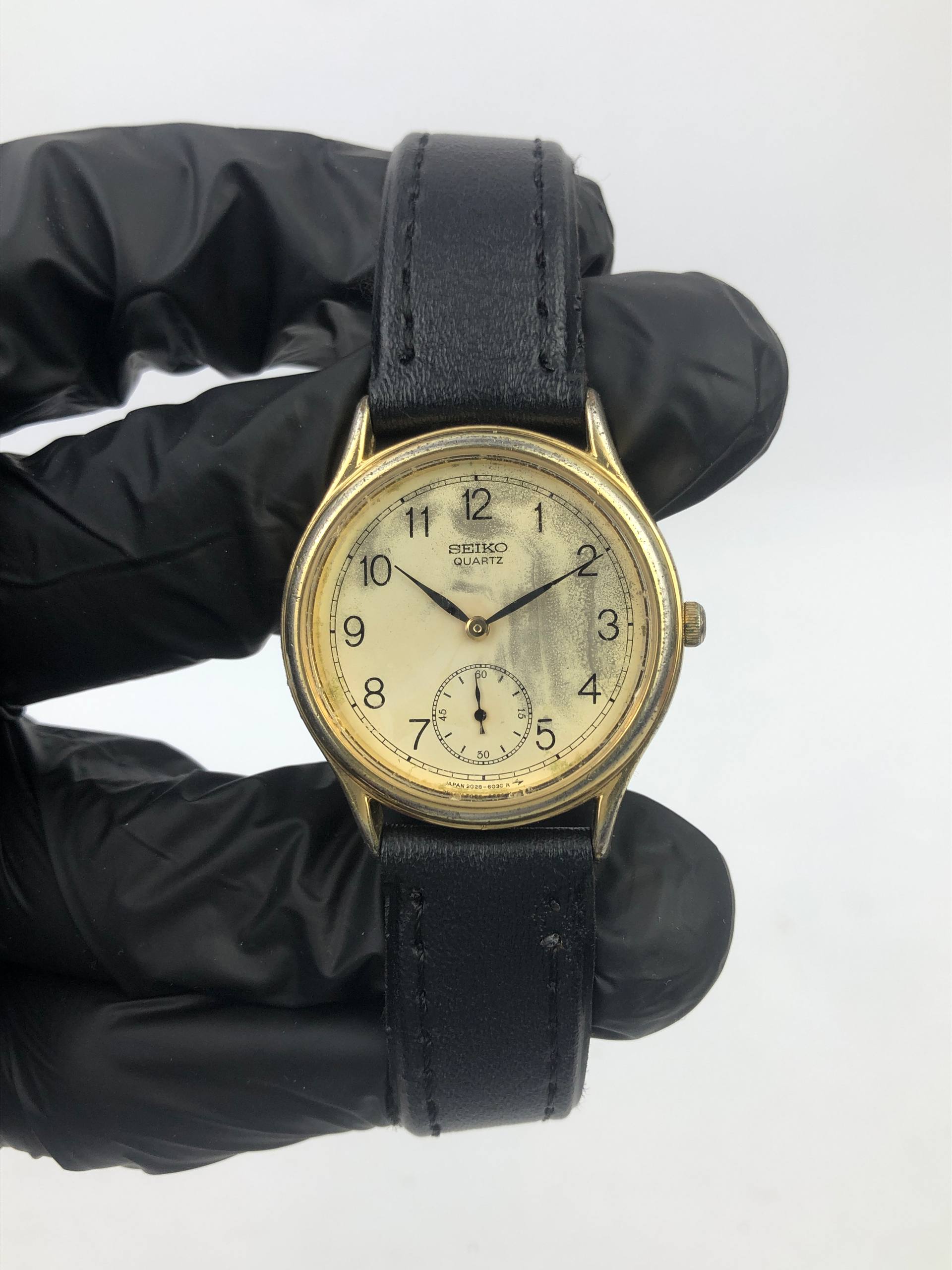 SEIKO QUARTZ SUB SECOND DIAL AGING - Gambar 2