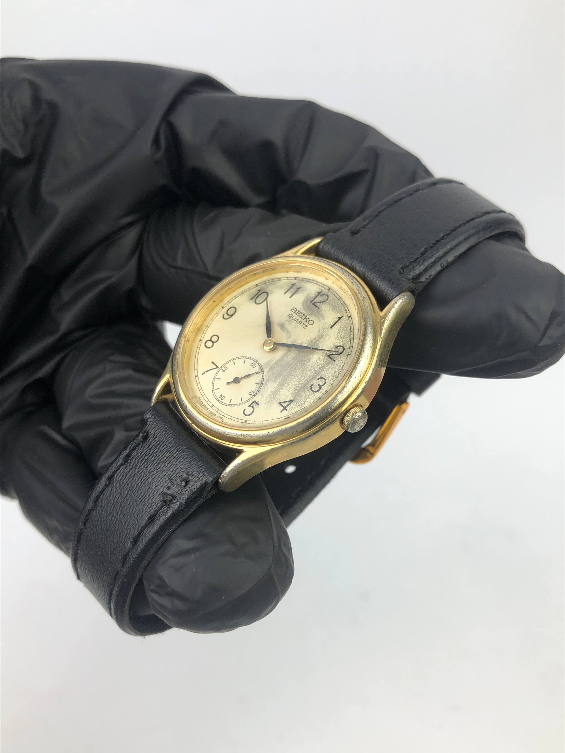SEIKO QUARTZ SUB SECOND DIAL AGING - Gambar 3