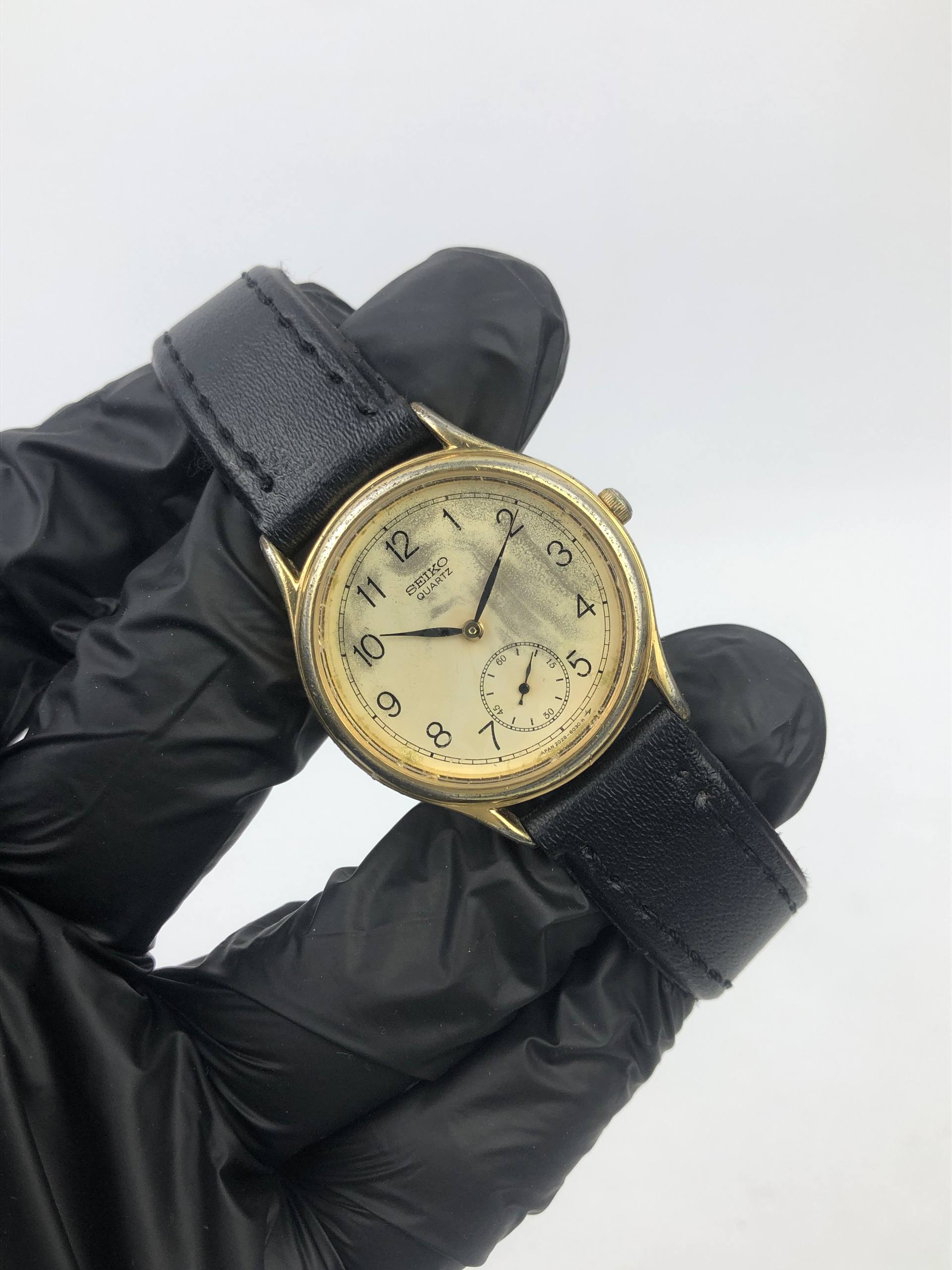 SEIKO QUARTZ SUB SECOND DIAL AGING - Gambar 4