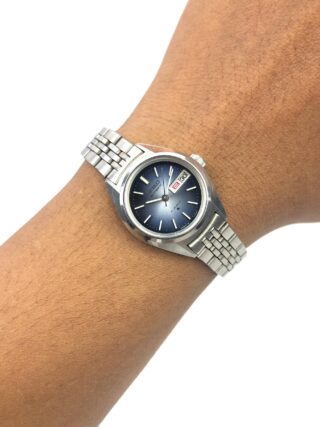SEIKO LADIES BLUE DIAL AUTOMATIC ALL ORIGINAL