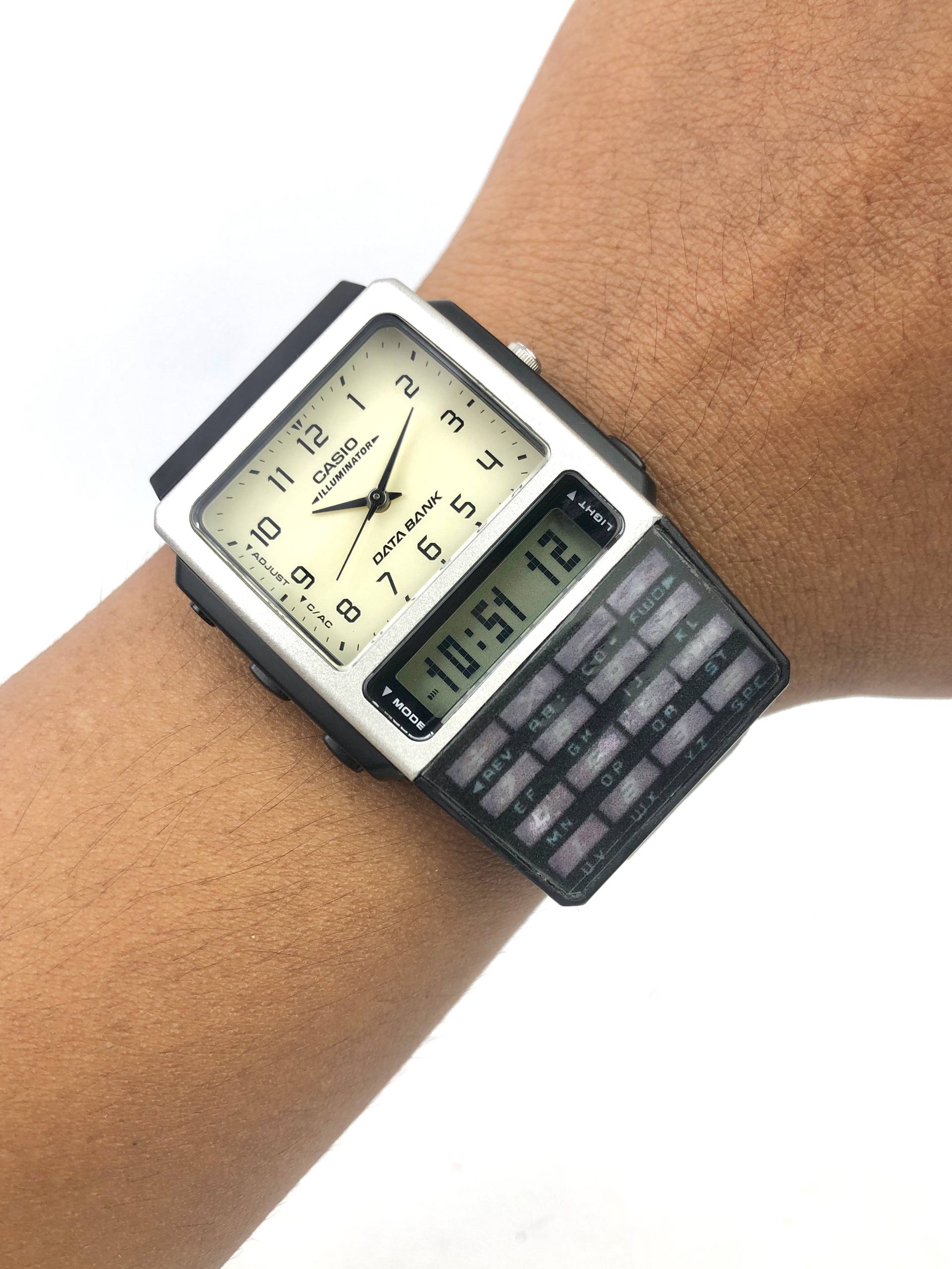CASIO CALCULATOR VINTAGE ABC 30 80’S ILUMINATOR - Gambar 2