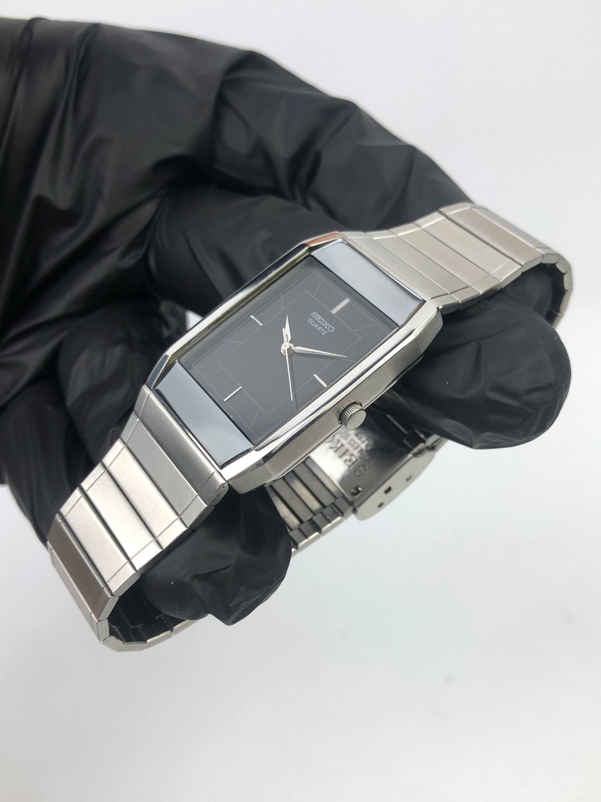 1980’S SEIKO QUARTZ ‘ROBOCOP’ RECTANGULAR ALL ORIGINAL - Gambar 3