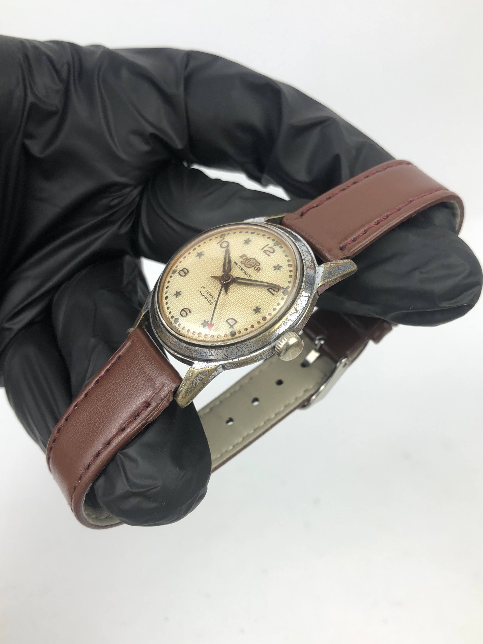 ENICAR VINTAGE INCABLOC MANUAL WINDING - Gambar 3