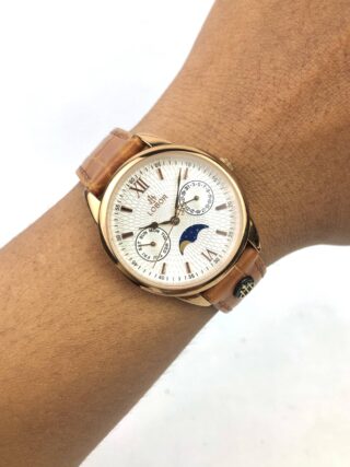 PERIHELION BROWN LOBOR SYMETRICAL SUBDIAL & MOONPHASE