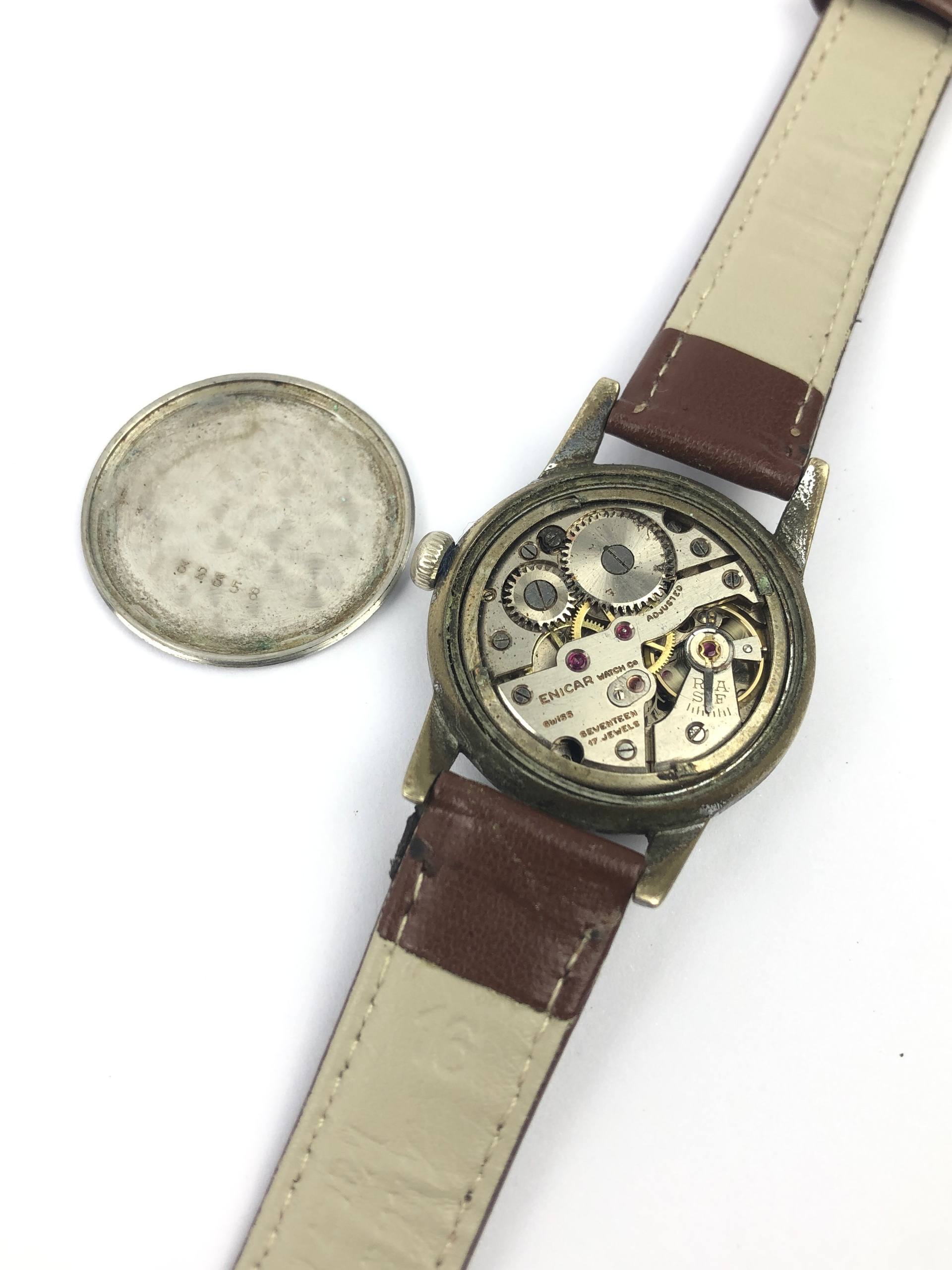 ENICAR VINTAGE INCABLOC MANUAL WINDING - Gambar 8