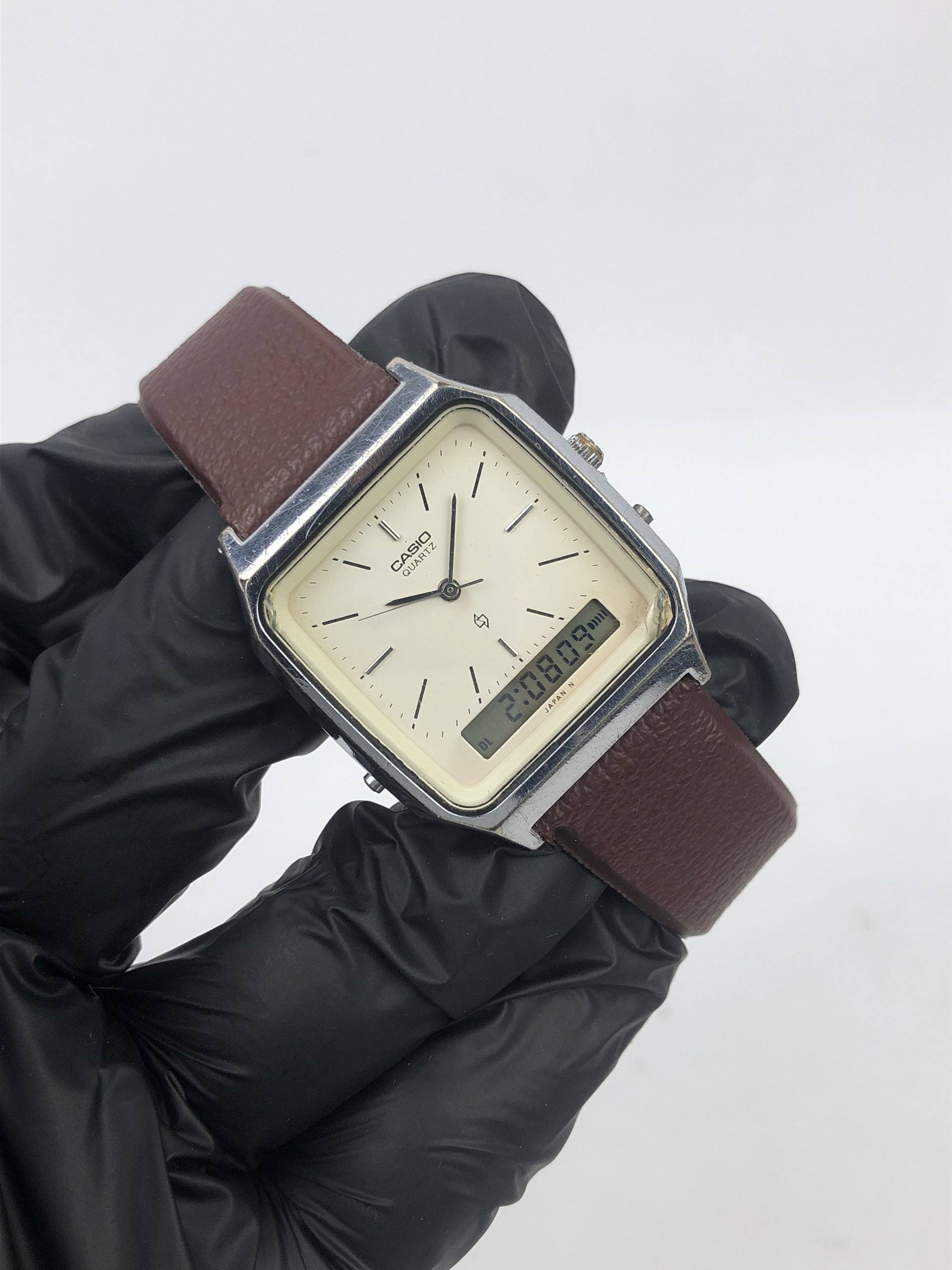 CASIO VINTAGE ANADIGI AQ SERIES - Gambar 4