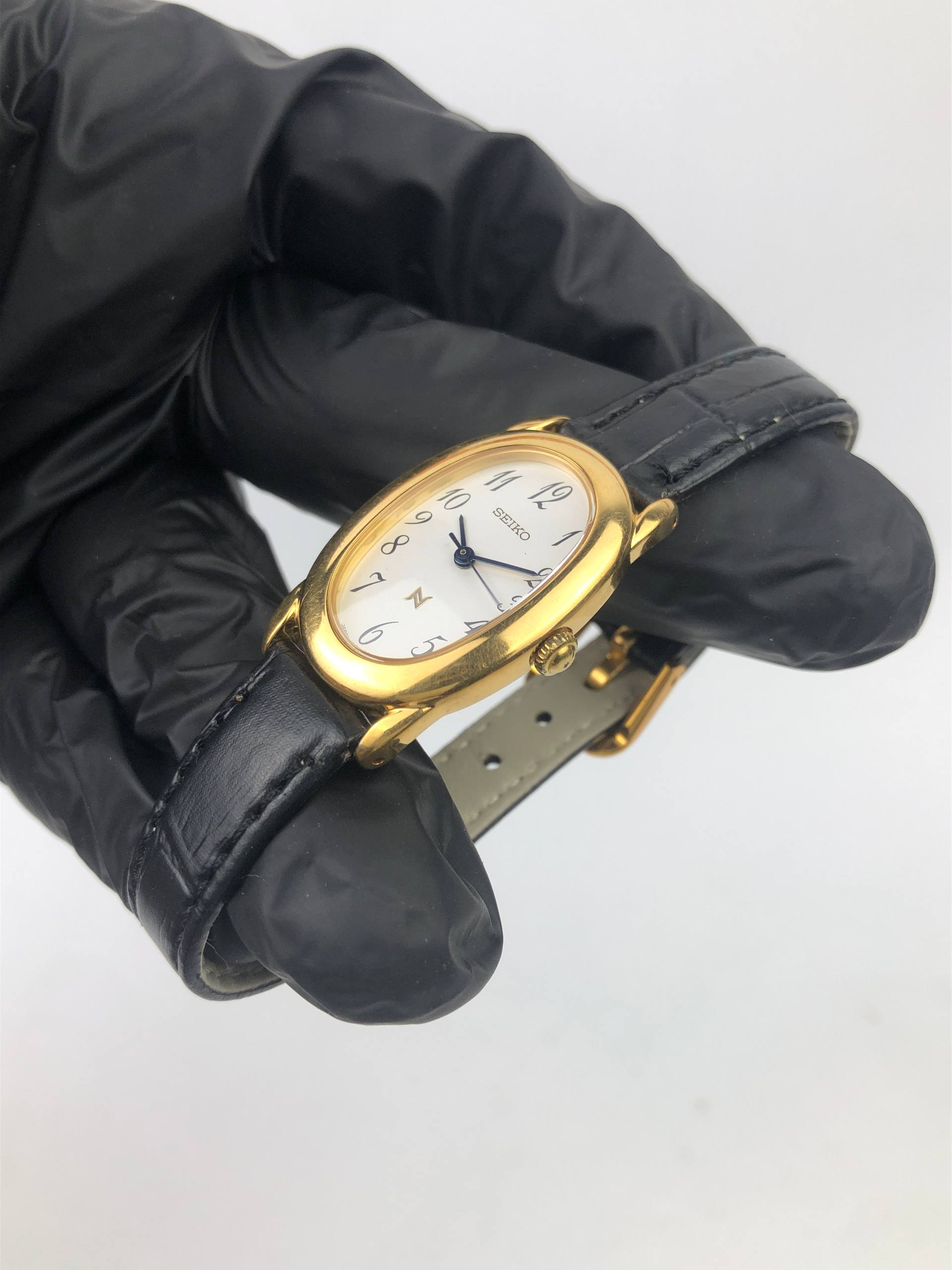 SEIKO N BREGUET OVAL LADY QUARTZ ORIGINAL - Gambar 3