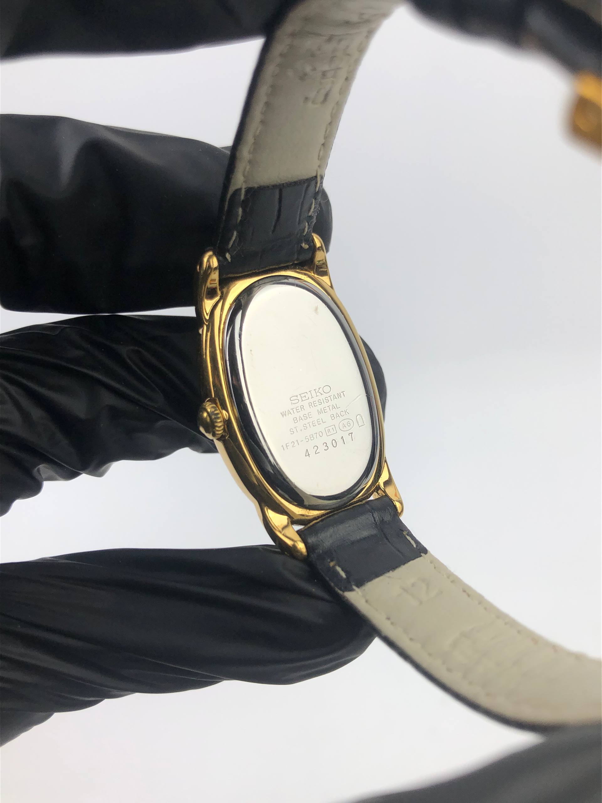 SEIKO N BREGUET OVAL LADY QUARTZ ORIGINAL - Gambar 7