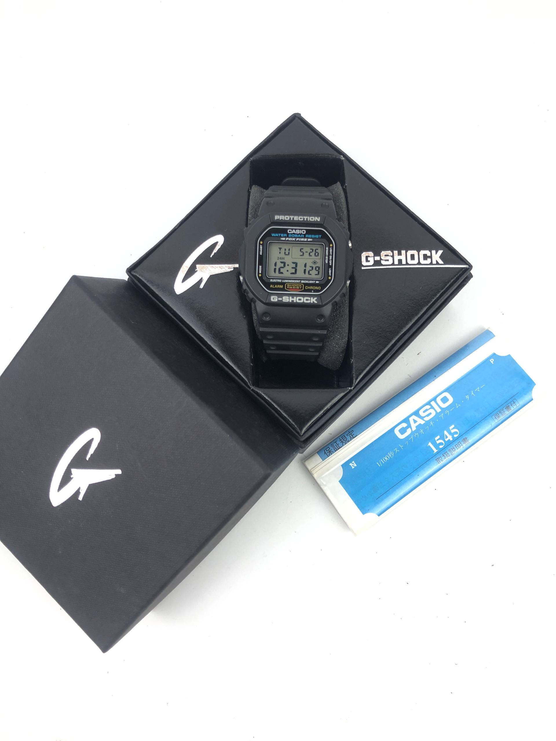 G SHOCK DW 5600E FULLSET